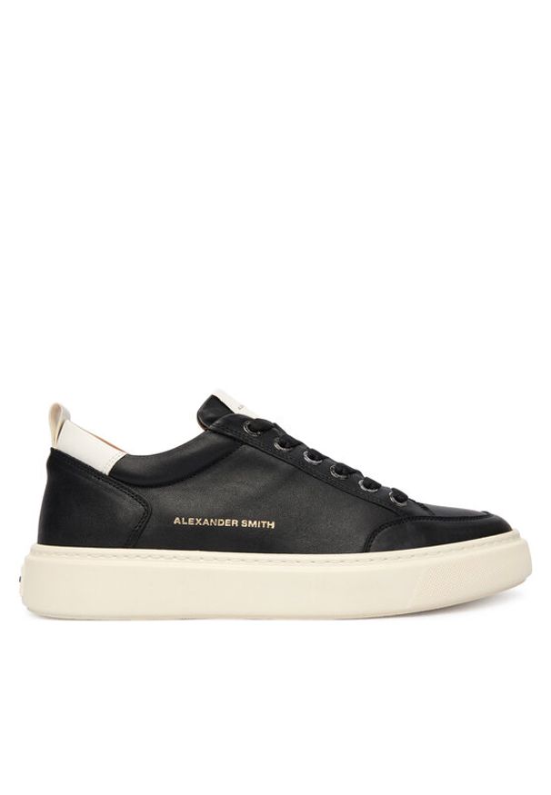 Alexander Smith Sneakersy Bond ASBCBDM 3298 Czarny. Kolor: czarny. Materiał: skóra