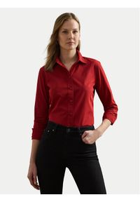 Lauren Ralph Lauren - LAUREN RALPH LAUREN Koszula 200925378004 Czerwony Relaxed Fit. Kolor: czerwony. Materiał: bawełna