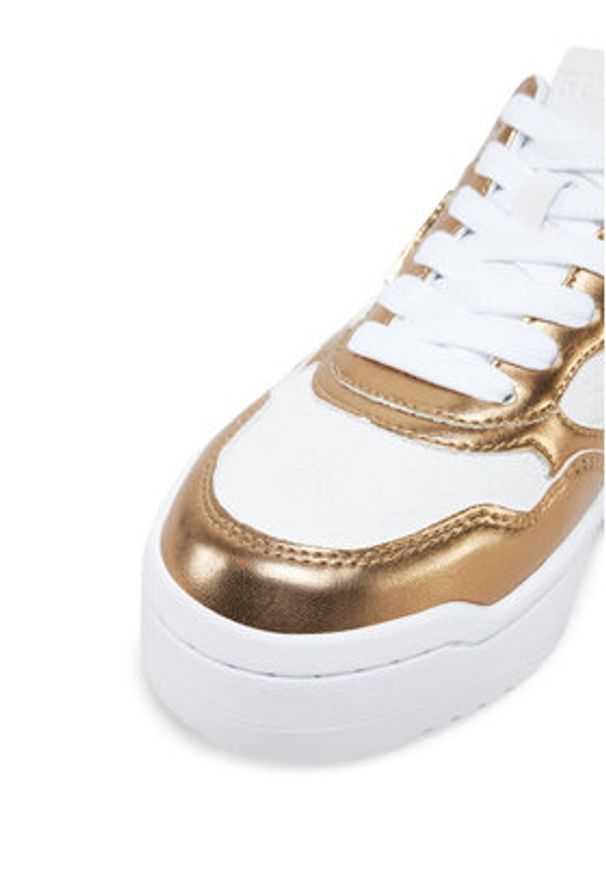 Guess Sneakersy FLJMI6 FAL12 Biały. Kolor: biały. Materiał: skóra
