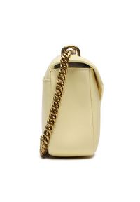 Pinko Torebka Cupido Messenger Mini Suede AI 23-24 PCPL 101749 A0QO Żółty. Kolor: żółty. Materiał: skórzane #2
