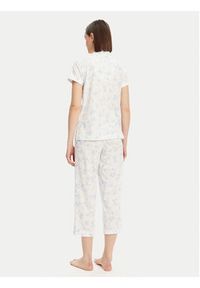Lauren Ralph Lauren - LAUREN RALPH LAUREN Piżama ILN92422 Niebieski Regular Fit. Kolor: niebieski. Materiał: bawełna