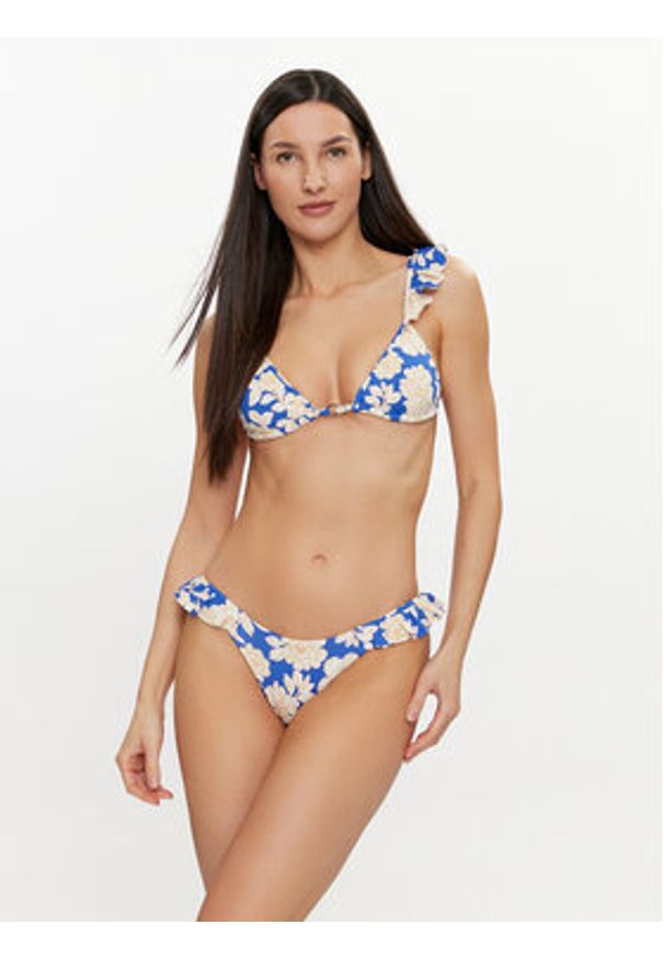 Maaji Dół od bikini Bouquet Kali PT2616SCC008 Niebieski. Kolor: niebieski. Materiał: syntetyk