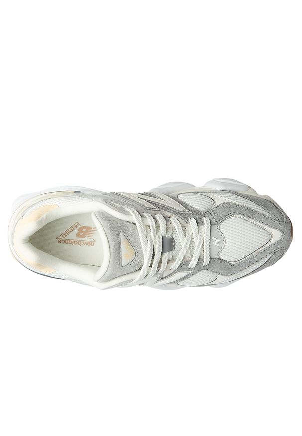 Buty unisex New Balance U9060AUB – szare. Kolor: szary. Materiał: skóra, syntetyk, materiał, guma. Szerokość cholewki: normalna. Sport: turystyka piesza