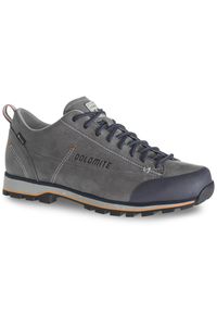 Buty do chodzenia męskie Dolomite Goretex. Zapięcie: sznurówki. Kolor: szary. Materiał: syntetyk, zamsz, materiał, skóra, tkanina. Szerokość cholewki: normalna. Technologia: Gore-Tex. Sport: turystyka piesza