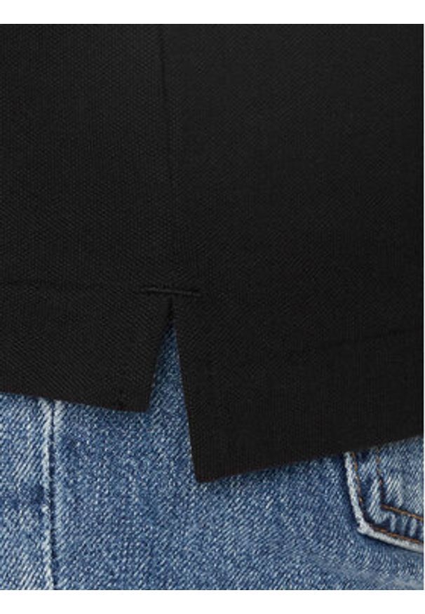 G-Star RAW - G-Star Raw Polo Dunda D17127-5864 Czarny Slim Fit. Typ kołnierza: polo. Kolor: czarny. Materiał: bawełna