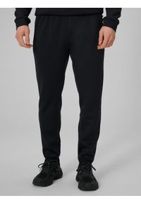 4f - 4F Spodnie treningowe szybkoschnące męskie - czarne M. Kolor: czarny. Materiał: materiał. Sport: fitness #2