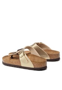 Birkenstock Japonki Gizeh Bs 1016109 Złoty. Kolor: złoty. Materiał: skóra #7