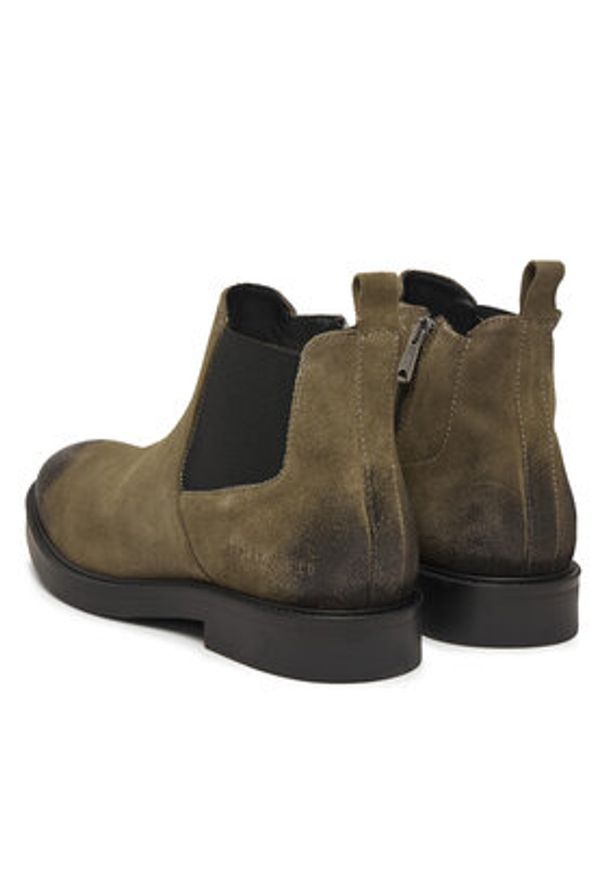 Replay - REPLAY Sneakersy GMC1C.000.C0009L Brązowy. Kolor: brązowy. Materiał: skóra