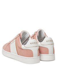 Guess Sneakersy FLJRO6 SUE12 Różowy. Kolor: różowy. Materiał: skóra