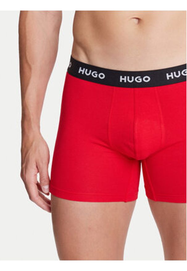 Hugo - HUGO Komplet bokserek 50532613 Kolorowy. Materiał: bawełna. Wzór: kolorowy