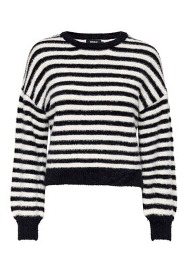 only - ONLY Sweter 15235973 Écru Regular Fit. Materiał: syntetyk