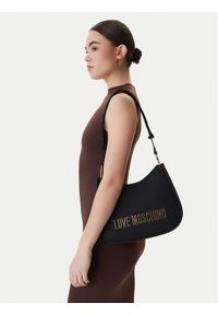 Love Moschino - LOVE MOSCHINO Torebka JC4021PP1OKD0000 Czarny. Kolor: czarny. Materiał: skórzane #1