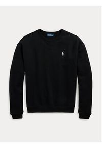 Polo Ralph Lauren Bluza 211943006 Czarny Relaxed Fit. Typ kołnierza: polo. Kolor: czarny. Materiał: bawełna