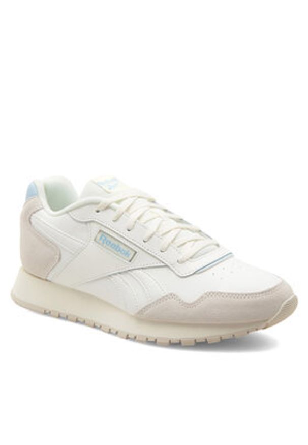 Reebok Sneakersy Glide 100070330-W Écru. Materiał: skóra