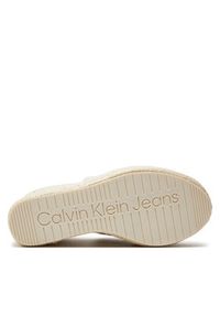 Calvin Klein Jeans Espadryle Slide Wedge Rope Sandal Ml Btw YW0YW01356 Écru #5