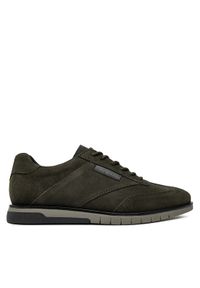 Bugatti Sneakersy 323-ALJ01-1400 Zielony. Kolor: zielony. Materiał: skóra, zamsz