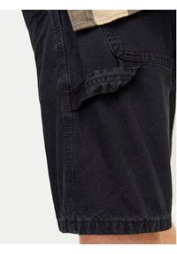Jack & Jones - Jack&Jones Szorty jeansowe Jjitony 12252814 Czarny Loose Fit. Kolor: czarny. Materiał: bawełna #7