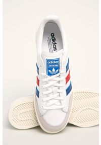 adidas Originals - Buty Amerciana. Nosek buta: okrągły. Zapięcie: sznurówki. Kolor: biały. Materiał: guma, syntetyk, skóra, materiał. Szerokość cholewki: normalna #2
