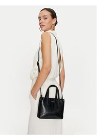 Calvin Klein Torebka Ck Must Mini Tote_Croco K60K612163 Czarny. Kolor: czarny. Materiał: skórzane #4