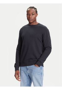 Quiksilver Bluza Salt Water Crew EQYFT05158 Czarny Regular Fit. Kolor: czarny. Materiał: bawełna