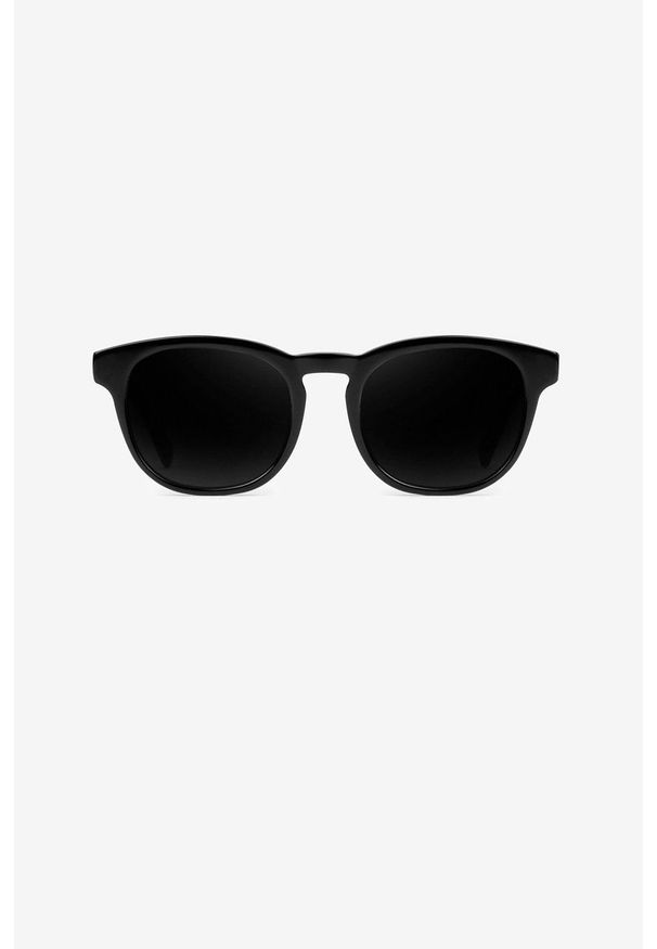 Hawkers - Okulary przeciwsłoneczne BLACK DARK WOODY. Kształt: okrągłe. Kolor: czarny