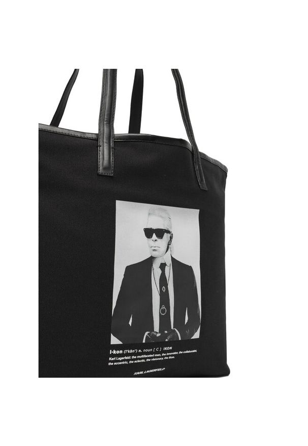 Karl Lagerfeld - Torebka KARL LAGERFELD. Kolor: czarny