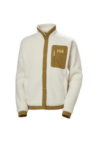 Damski polar Helly Hansen Imperial Snap. Kolor: beżowy, wielokolorowy, biały. Materiał: polar. Sport: turystyka piesza #1