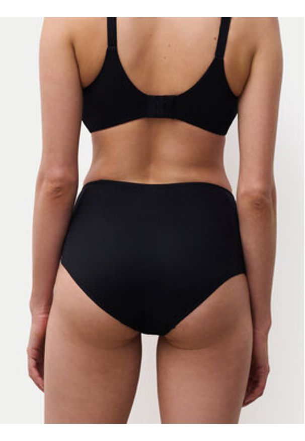 Chantelle Figi klasyczne z wysokim stanem Norah C13F30 Czarny. Stan: podwyższony. Kolor: czarny. Materiał: syntetyk