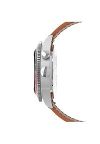 Timex Zegarek TW2V74000 Brązowy. Kolor: brązowy. Materiał: skóra #5