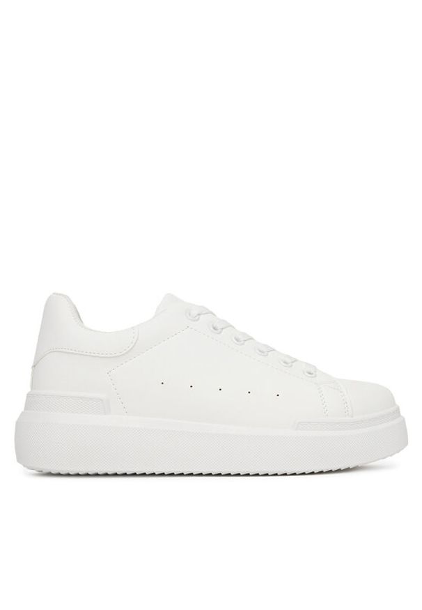 DeeZee Sneakersy YB520-1 Biały. Kolor: biały. Materiał: skóra