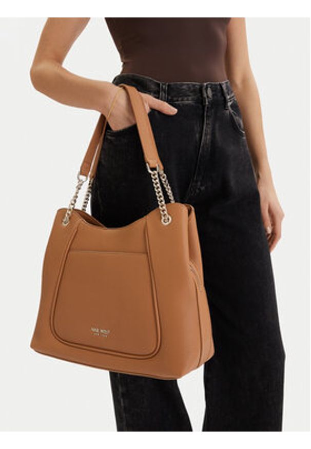 Nine West Torebka CEO-Novara-LDA8567 Beżowy. Kolor: beżowy