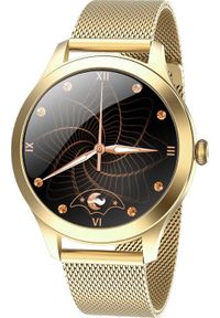Smartwatch Gino Rossi SW014-4 Złoty (SW014G-4). Rodzaj zegarka: smartwatch. Kolor: złoty