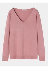 Tatuum Sweter Tessa 2 T2320.100 Różowy Slim Fit. Kolor: różowy. Materiał: wiskoza #2