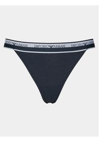 Emporio Armani Underwear Komplet 2 par stringów 164522 4R227 00135 Granatowy. Kolor: niebieski. Materiał: bawełna