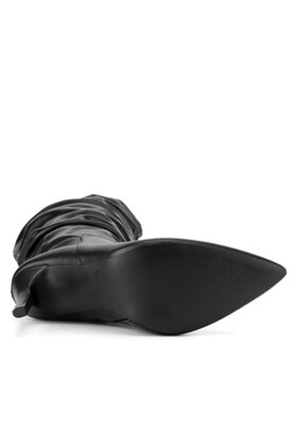 DeeZee Kozaki HY197-12 Czarny. Kolor: czarny. Materiał: materiał