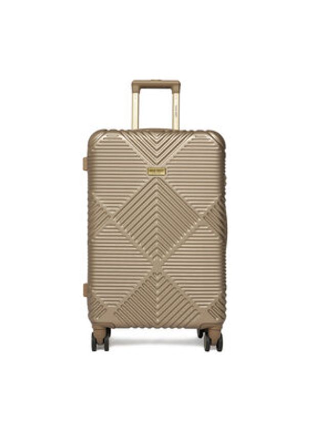 Nine West Walizka średnia CEO-NW-M-002-09 GOLD Złoty. Kolor: złoty
