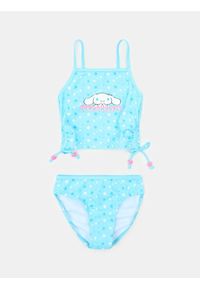 Sinsay - Dwuczęściowy strój kąpielowy z wiązaniem po bokach Cinnamoroll - błękitny. Kolor: niebieski #1