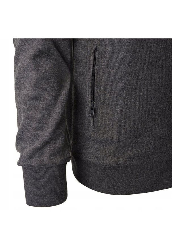 Wygodna, Rozpinana Bawełniana Bluza - Pako Jeans - Grafit. Materiał: poliester, bawełna