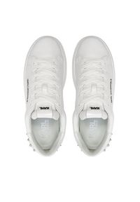 Karl Lagerfeld - KARL LAGERFELD Sneakersy KL52574A Biały. Kolor: biały. Materiał: skóra #6