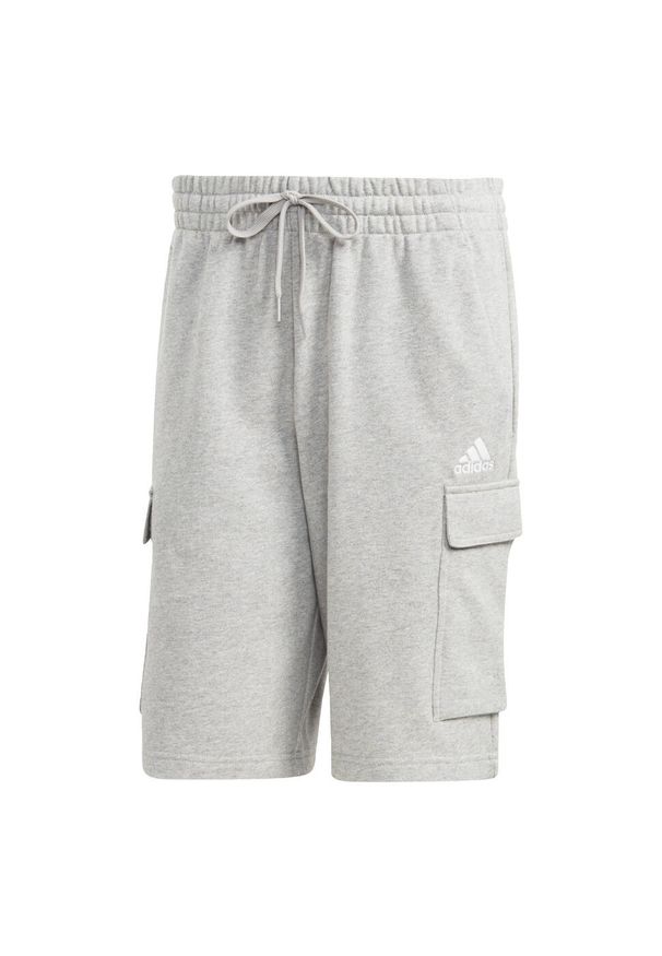 Adidas - Spodenki krótkie męskie addidas Essentials. Kolor: szary. Długość: krótkie