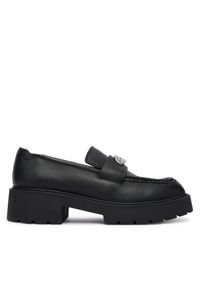 Calvin Klein Loafersy Chunky Loafer Lth Hw YW0YW01912 Czarny. Kolor: czarny. Materiał: skóra #1