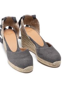 Castañer Espadryle Carina/6/002 21644-111 Szary. Kolor: szary. Materiał: materiał #5