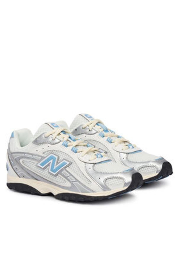 New Balance Sneakersy U204LSWC Srebrny. Kolor: srebrny. Materiał: materiał