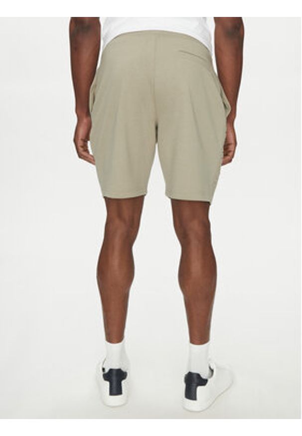 Michael Kors Szorty sportowe CR552G15MF Beżowy Regular Fit. Kolor: beżowy. Materiał: bawełna. Styl: sportowy
