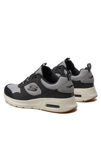 skechers - Skechers Sneakersy Skech-Air Court-Yatton 232648/BKGY Czarny. Kolor: czarny. Materiał: materiał #3