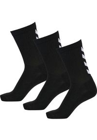 Zestaw skarpet sportowych dla dorosłych Hummel Fundamental 3-Pack Sock. Kolor: czarny