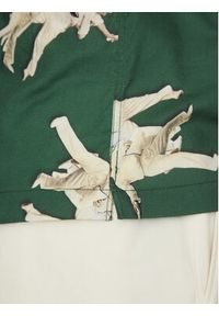 Lacoste Koszula CH0113 Zielony Relaxed Fit. Kolor: zielony. Materiał: bawełna