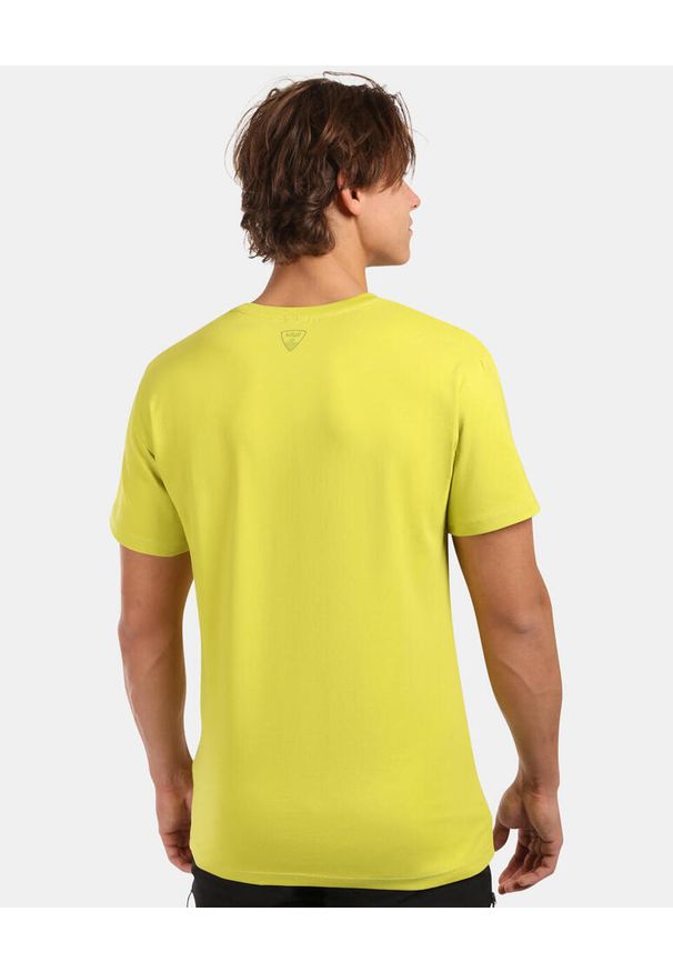 Męska koszulka bawełniana Kilpi PROMO-M. Kolor: zielony. Materiał: bawełna. Sport: turystyka piesza