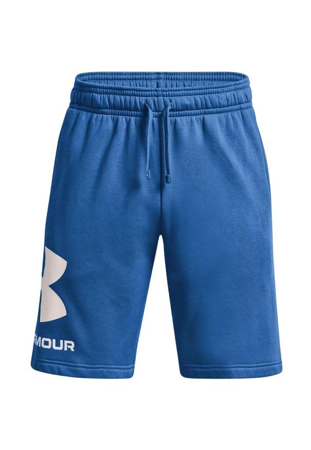 Spodenki męskie Under Armour Rival FLC Big Logo Shorts. Kolor: niebieski