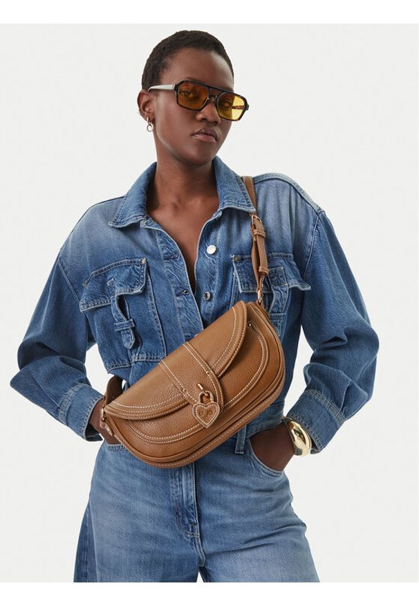 Liu Jo Torebka AA6062 E1109 Brązowy. Kolor: brązowy. Materiał: skórzane